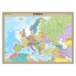 Cartographia Európa országai II. falitérkép - választható méret és kivitel