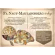 Cartographia Nagy-Magyarország 3D fa puzzle falitérkép 150x100 cm