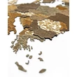 Cartographia Európa 3D fa puzzle falitérkép 110x108 cm - mix (magyar)