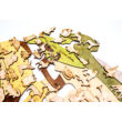 Cartographia  Világtérkép - A világ állatai - fa puzzle falitérkép 130x70 cm
