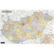 Cartographia Magyarország postai irányítószámai I.  falitérkép - választható méret és kivitel