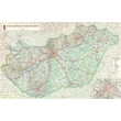 Cartographia Magyarország közlekedése falitérkép - választható méret és kivitel