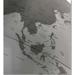 Cartographia Földgömb 25cm ANGLO SILVER (ezüst), angol nyelvű - 8007239985001