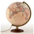 Cartographia Földgömb 30cm A4 ANTIK fatalp+fém meridián, angol nyelvű-8007239009684