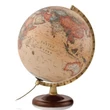 Cartographia Földgömb 30cm A4 ANTIK fatalp+fém meridián, angol nyelvű-8007239009684
