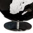 Cartographia - Földgömb Swarovski kristállyal - világítós, fekete kontúrral 34 cm - ARTLINE BLACK