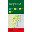 Cartographia Burgenland térkép (Freytag) 9783707922394