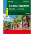 Cartographia Horvátország-Szlovénia atlasz (Freytag) 9783707922042