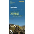 Cartographia Dél-Tirol kerékpáros térkép 9783711102676