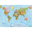 Cartographia Világtérkép 100x70  német nyelvű (Freytag) 9783707916119
