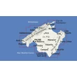 Cartographia-K 2230 Mallorca turistatérkép, 4 részes térképszett-9783991543794