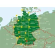 München és környéke autó- és szabadidőtérkép (Freytag)