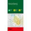 Cartographia Vorarlberg térkép (Freytag) 9783707922653