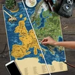 Cartographia Europa kaparós térkép-8588007452098