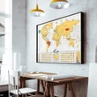 Cartographia-Világtérkép-kaparós-angol-Blanc/arany-8588007452593