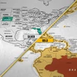 Cartographia-Világtérkép-kaparós-angol-Blanc/arany-8588007452593