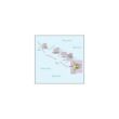 Cartographia Hawaii-szigetek térkép 9783865746948