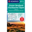CartographiaK 221 Grazi hegyvidék - Fischbacher Alpok turistatérkép-9783990447543