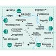 Cartographia K 2458 Firenze, Siena, Chianti turistatérkép 9783990448861