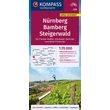Cartographia K 3328 Nürnberg, Bamberg, Steigerwald kerékpáros térkép - 9783991210986