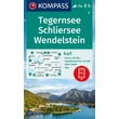 CartographiaK 8 Tegernsee, Schliersee, Wendelstein 4 az 1-ben túratérkép-9783991212119