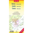 Cartographia Korea észak és dél térkép 9783865742902