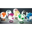 Cartographia Földgömb 30cm LIGHT&COLOUR METAL CHROME, angol nyelvű - 8007239972995