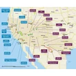 Cartographia-Kalifornia és az USA délnyugati rész Nemzeti Park útikönyv - Lonely Planet (angol)-9781838696061