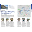 Olasz tavak útikönyv Lonely Planet (angol)