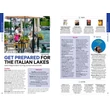 Olasz tavak útikönyv Lonely Planet (angol)