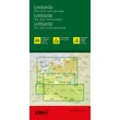 Cartographia Lombardia-Milánó-Észak-olasz tavak régiótérkép - Freytag-9783707921748