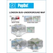 Cartographia London közlekesése PopOut várostérkép-9781914515491