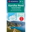 Cartographia K 2250 Korzika északi rész turistatérkép -  3 részes szett - 9783991218975