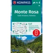 Cartographia K 88 Monte Rosa turistatérkép 9783991218883