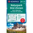 Cartographia Naturpark Drei Zinnen Turistatérkép 9783991219743