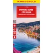 Cartographia Franciaország résztérkép - Provence - Alpok - Cote d'Azur  - Marco Polo - 9783575019103