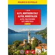 Cartographia Alpok/Észak-Olaszország atlasz 9783575022158
