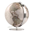 Cartographia Földgömb Extra Executive Nat Geo 37 cm - kézzel készített, duo, nemesacél talppal - 9783941066908