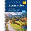 Cartographia Németország, Svájc, Ausztria, Európa SuperStrassen atlasz - ADAC 9783826422683