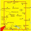 Cartographia Németország résztérkép - 11. Baden-Württemberg - Marco Polo - 9783829740722