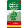 Cartographia - Németország résztérkép (9) Fekete-erdő, Sváb-Alb, Bodeni-tó autótérkép - Freytag - 9783707918090