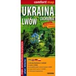 Cartographia - Nyugat-Ukrajna, Lviv Comfort térkép - 9788381900836
