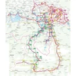 Cartographia Salzburg és környéke kerékpáros kompakt kalauz - Esterbauer - 9783850009539