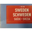 Svédország térkép (Marco Polo) - apró sérüléssel
