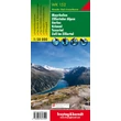 Cartographia WK152 Mayrhofen- Zillertaler Alpen-Gerlos-Krimml-Tuxertal- Zell im Zillertal turistatérkép - Freytag 