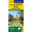 Cartographia Zalai-dombság (északi rész), Göcsej és Vasi-hegyhát turistatérkép-9786155864087