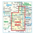 Zsámbéki-medence, Etyeki-dombság, Váli-völgy térkép