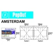 Cartographia Amszterdam PopOut várostérkép 9781910218914