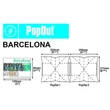 Cartographia Barcelona PopOut várostérkép 9781910218938