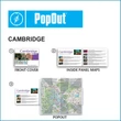 Cartographia Cambridge PopOut várostérkép 9781914515255
